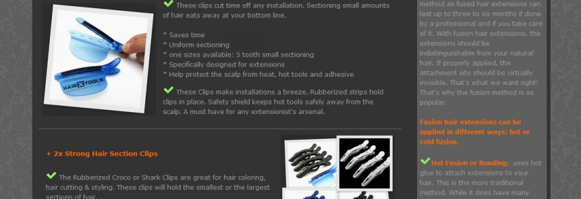 2012 Salon Grade Pre Bonded Heat Fusion Hair Extensions Professional 