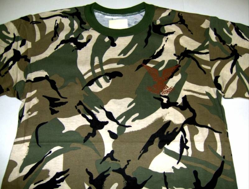 Rhodesia Selous Scouts Spec Ops t shirt AFRICAN CAMO  