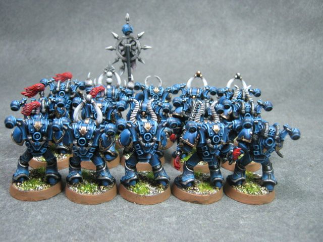 warhammer dps painted chaos space marines battleforce army chaos space 