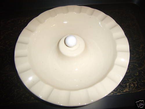 Vintage Retro Large Round Ceramic Ashtray Eames Era  