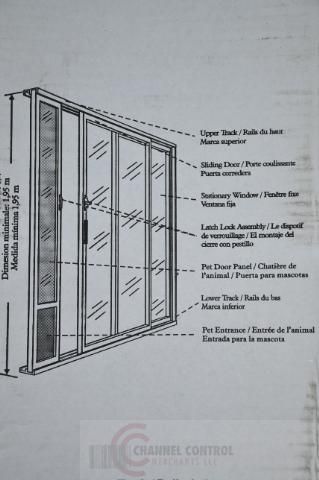 PetSafe Deluxe Pet Panel Panels for Sliding Glass Doors  