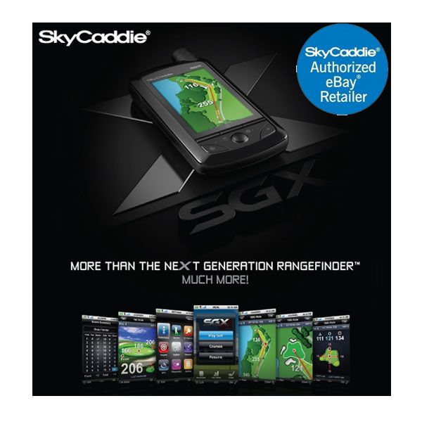 BRAND NEW Skycaddie SGX Golf GPS RangeFinder SG X SPECIAL PROMOTION 