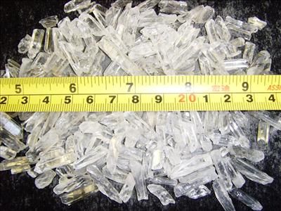 Tiny Clear Quartz Crystal   50 Gram Pieces Lot  