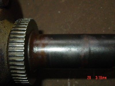 Jeep Wrangler TJ YJ Dana 35 rear RH axle shaft ABS XJ  