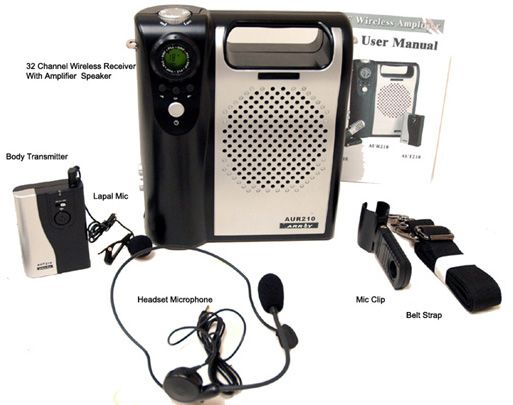 HISONIC HS210 20 WATT PORTABLE PUBLIC ADDRESS SYSTEM