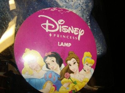 DISNEY CINDERELLA EVA LAMP 11 COOL SPARKLE EFFECT NEW  