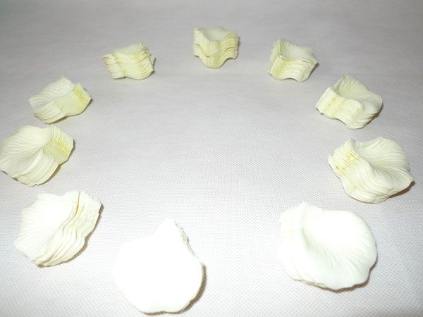 4000 Ivory Cream Silk Rose Petals Wedding Party Flowers  