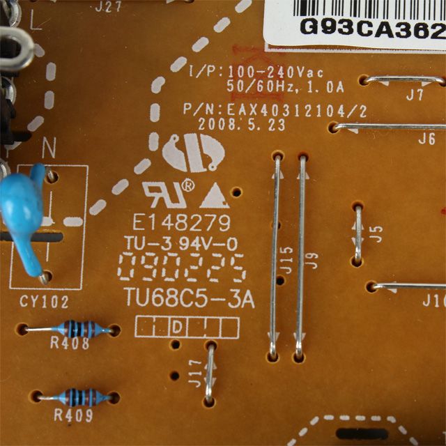 LCD TV Unit Board For LG W1942S W1942T High Voltage  