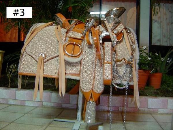 Custom made Mexican piteado Saddle Master Armando Gaeta  