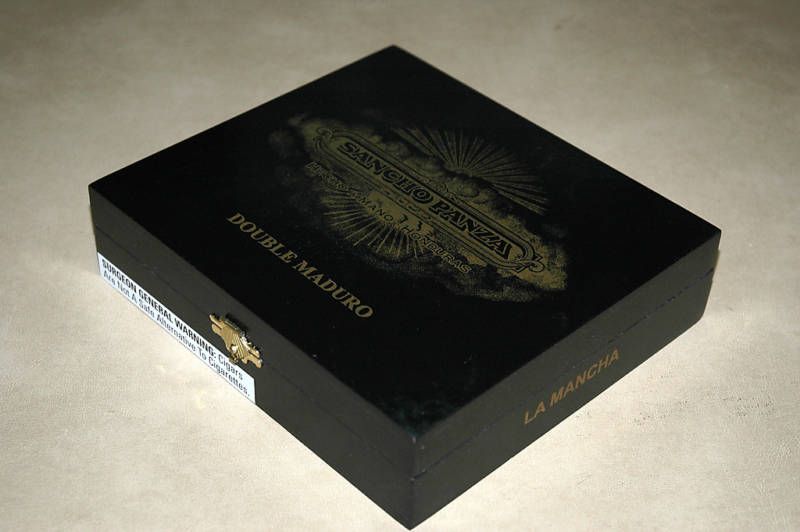 Sancho Panza Double Maduro La Mancha Wooden Cigar Box  