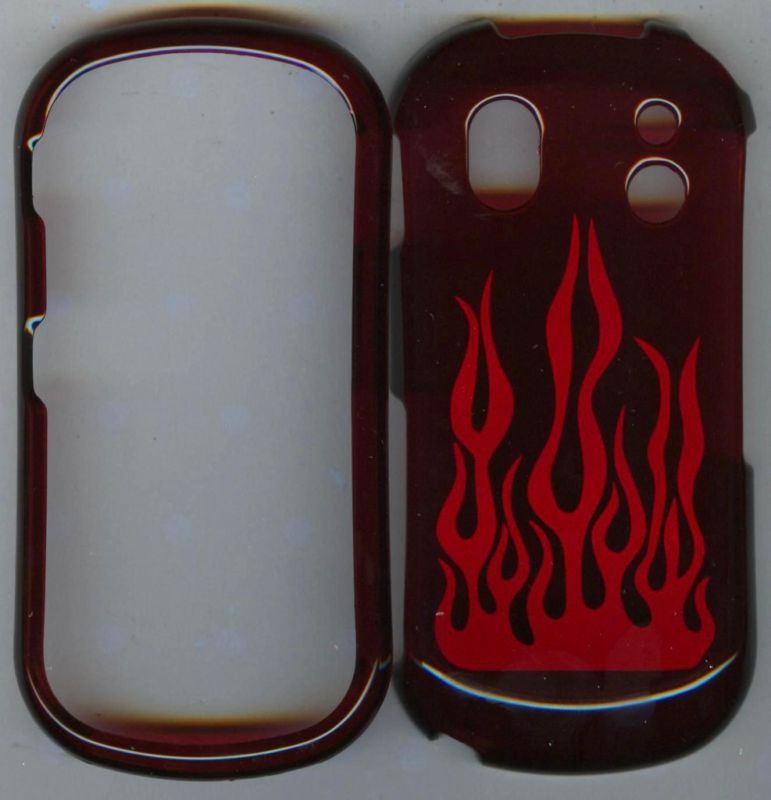 Case Cover Samsung Intensity 2 II U460 Verizon FlameRed  