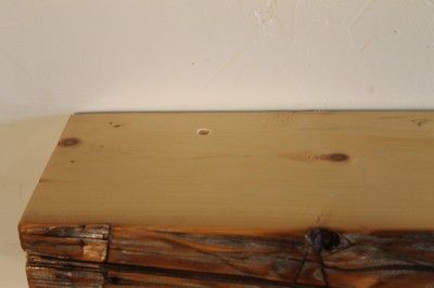 370 reclaimed Pine shelf, rustic, unique, old growth, 25 knotty 