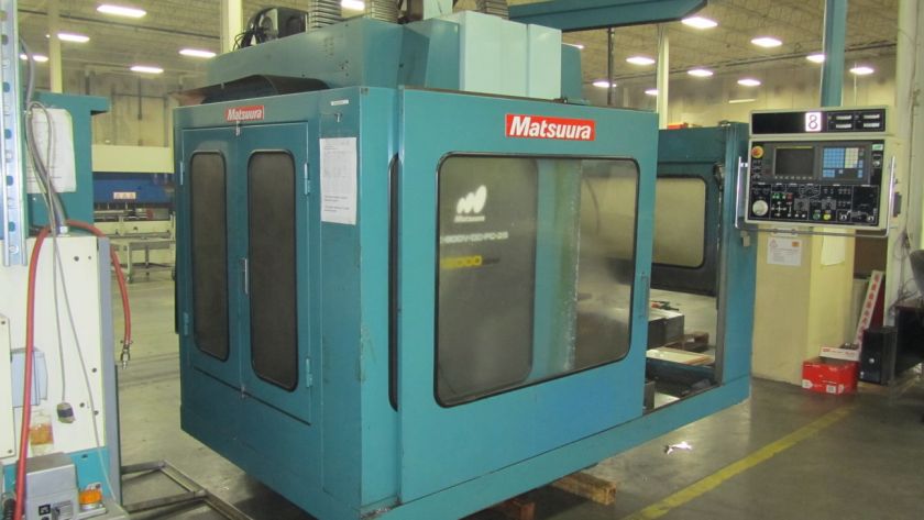 Matsuura MC800VSX DC Twin Spindle Vertical Machining Center W/Pallet 