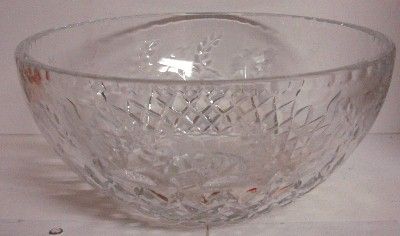 ROGASKA   GALLIA   9 7/8 X 4 5/8 ROUND SALAD PUNCH BOWL  