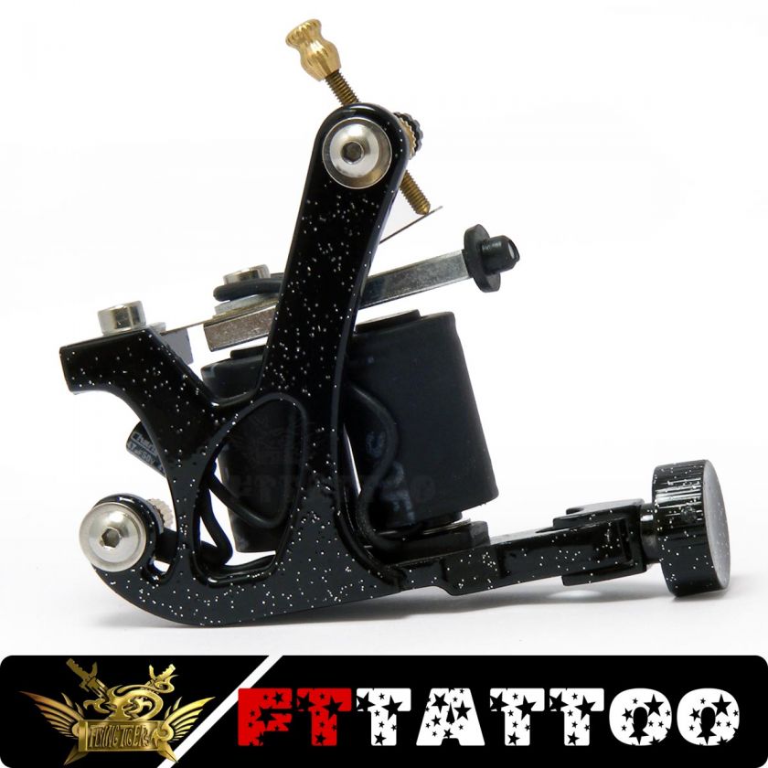 Pro Tattoo Machine Gun Customs Irons Black Fttattoo  