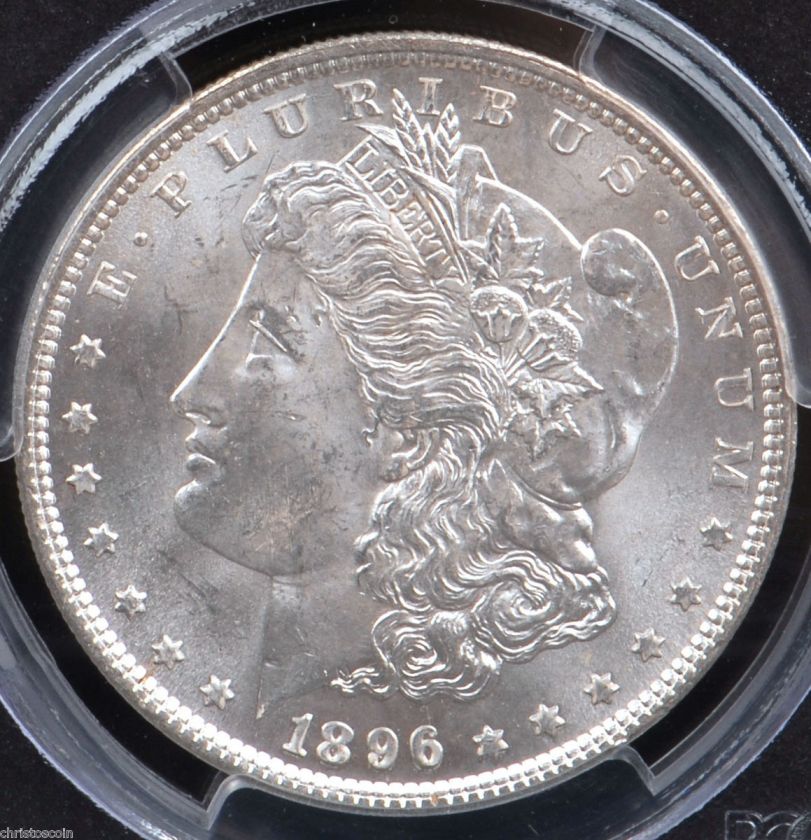 1896 Morgan Silver Dollar PCGS MS64+  