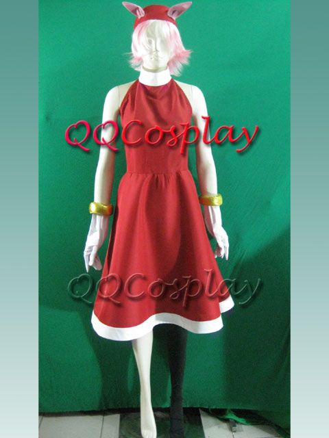 Sonic the Hedgehog Amy Rose Costume Cosplay  