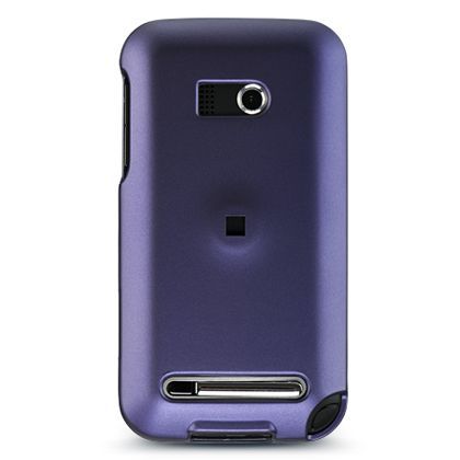 HARD CASE RUBBER PURPLE SKIN COVER 4 HTC IMAGIO XV6975  