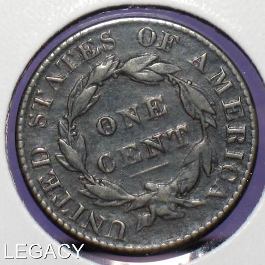 1823/2 MATRON HEAD LARGE CENT SCARCE DATE ERROR (GSS+  