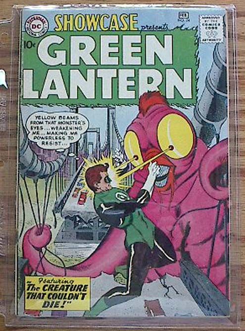 SHOWCASE #24 DC Comic Book  3rd Green Lantern VG  