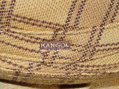   Kangol A.F.P. Player Fedora PORKPIE Med Tan SICK LID Kid Rock  