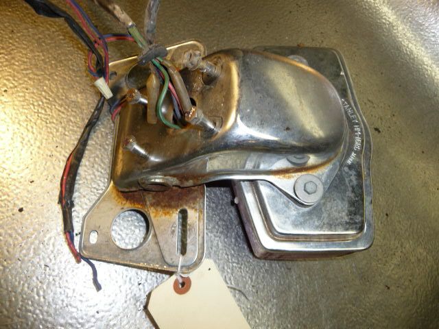 78 HONDA GOLDWING GL1000 TAIL LIGHT AND BRACKET ASSY  