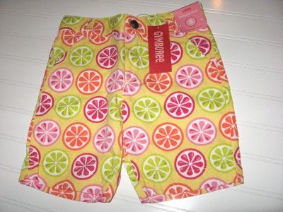 Huge NWT 5 5T Girl LOT Gymboree GAP Shorts Tops PJs Capris Citrus 