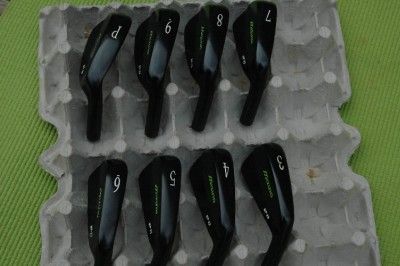   MIZUNO FORGED MP 33 3 PW (HEADS ONLY) REFINISHED BLACK OXIDE  