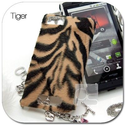 Tiger VELVET Hard Case Verizon Motorola Droid X2 MB870  