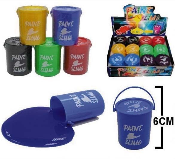 BUCKET PAINT SLIME slimey goopy putty toy gross NEW  