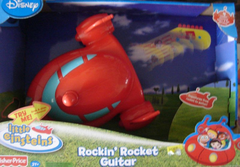 New Fisher Price Lil Einsteins Rocket Rocket Guitar NEW  