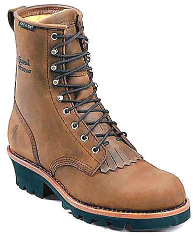 CHIPPEWA WOMAN SIZE 9 M WATERPROOF 400 GRAM INSULATED LOGGER NEW BOOTS 