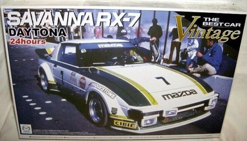 aoshima 1/24 MAZDA SAVANNA RX 7 DAYTONA 24hr 1979 IMSA  