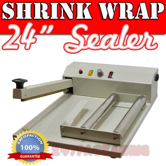 24 Bar Packaging Impulse Sealer SHRINK WRAP System Machine Heat Seal 
