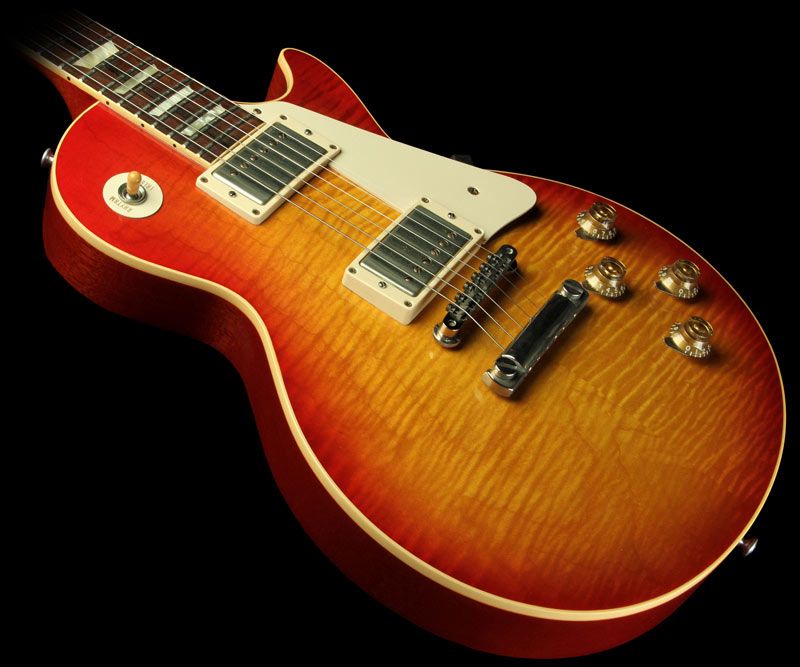   Custom Shop 59 Les Paul Electric Guitar Mahogany Washed Cherry  