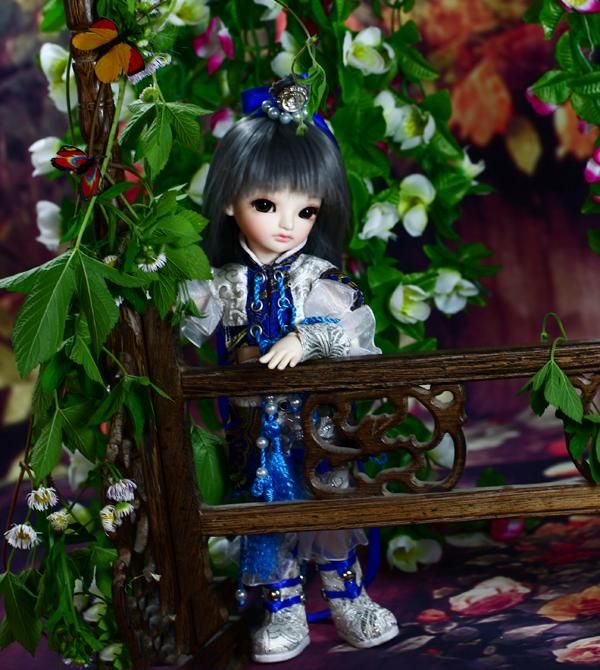   doll Qiandong 1/6 YOSD Super Dollfie BJD boy FREE make up eyes fur wig