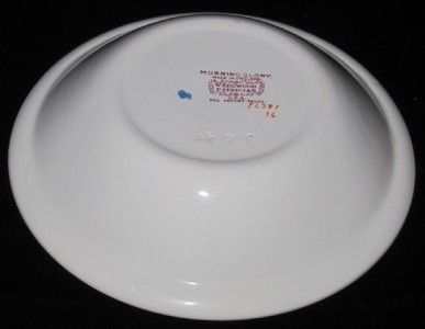 Wedgwood MORNING GLORY Patrician Cereal Bowl TL381  