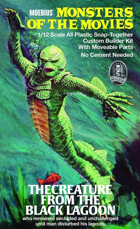 MOTM CREATURE FROM THE BLACK LAGOON Model Kit Moebius  