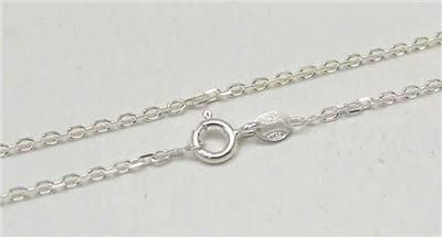 8MM ITALIAN STERLING SILVER 925 ANCHOR CHAIN 24  