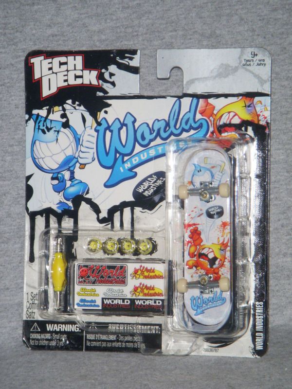 TECH DECK FINGERBOARD 96mm ( WORLD INDUSTRIES )  