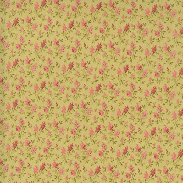 RJR Chelsea Rose Pink Mauve Calico Floral Quilt Fabric  