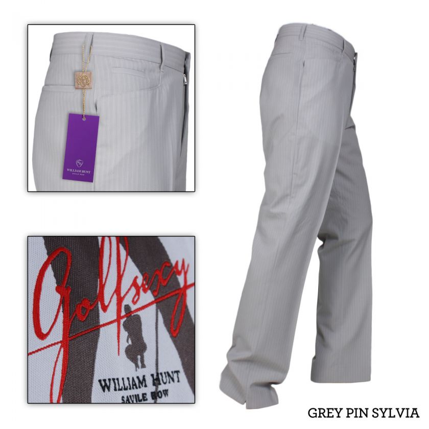 William Hunt Mens Golf Trousers  