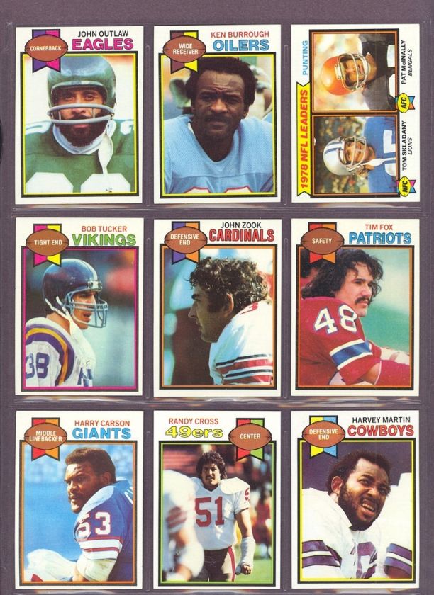 1979 Topps #6 NFL Punting Leaders (NM/MT) *218692  