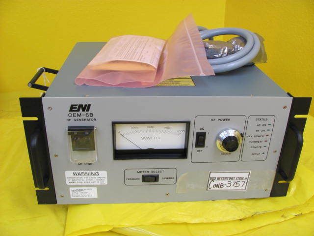 ENI OEM 6B RF Generator OEM 6B 02 New 0190 70081 800W 13.56MHz  