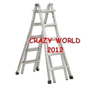 Werner Duty Duty Rating Telescoping Multi Ladder 26ft  