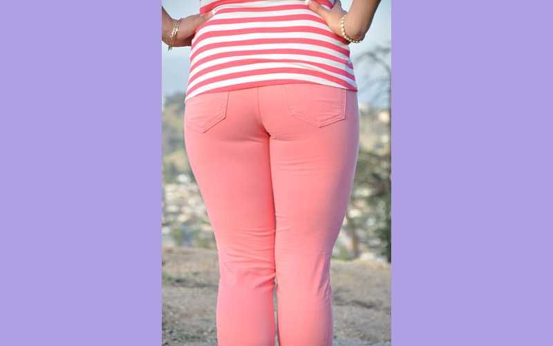 Salmon Pink Colored Skinny Pants Jeggings SZ= 0 13 FREE FAST SHIPPING 