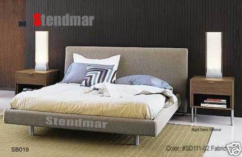 NEW MODERN EURO DESIGN PLATFORM BED SB019  