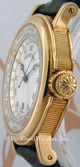 Breguet 3700BA Marine Hora Mundi, Yellow Gold, MINT Box & Papers 