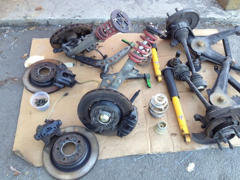 BMW E30 318 325 Complete 5 Lug swap, Coil Over suspension, Big brakes 