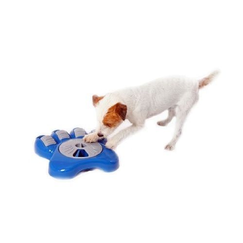 AIKIOU DOG FOOD BOWL BLUE IQ INTERACTIVE DOG BOWL  